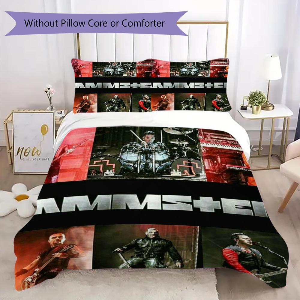 Rammstein, the German Heavy Metal Rock Band, Lead Singer Till Lindemann's Household Items, Pillowcase, Bedspread, Bed Cover (without core)R19