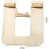 Balance Bike Stand 10-12 Inch Wooden Adjustable Display Rack Kids Sliding Bicycle Parking