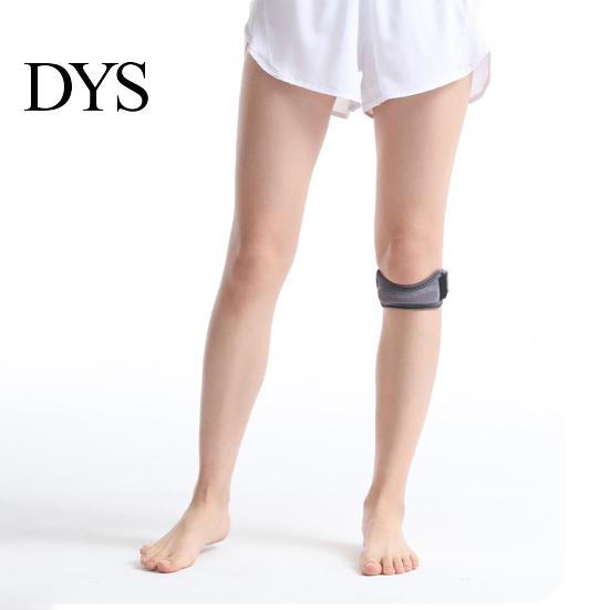 Breathable Knee Pads Patellar Tendon Support Strap with Silicone Pad, Cycling Running Fitness Sports Athletic Sleeve Brace, Adjustable Pain
