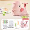 Foot Step On Flying Disc Air Rocket Launcher Saucer Jump Sport Game Elephant Duck Style Outdoor Propeller Garden Children Toy
