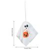 8Pcs Halloween Hanging Ghost Puppet Cute Polyester Ghost Ornament Halloween Party Home Indoor Outdoor Decoration Haunted House