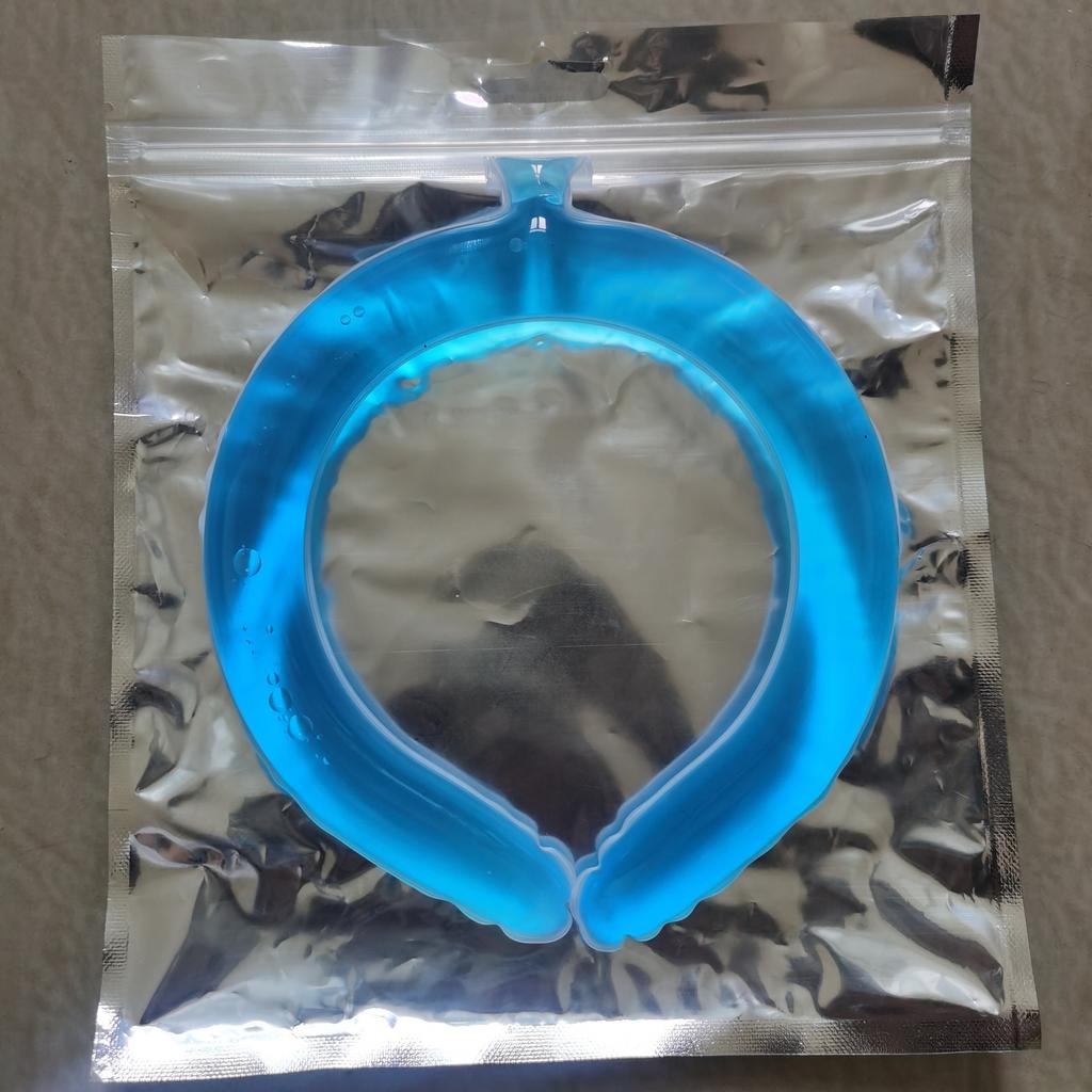 Summer Second-generation Ice Ring, Cold Ring Hanging Neck Cooling Ring, Outdoor Heatstroke Ice Neck Ring, Ice Collar, Cool Collar