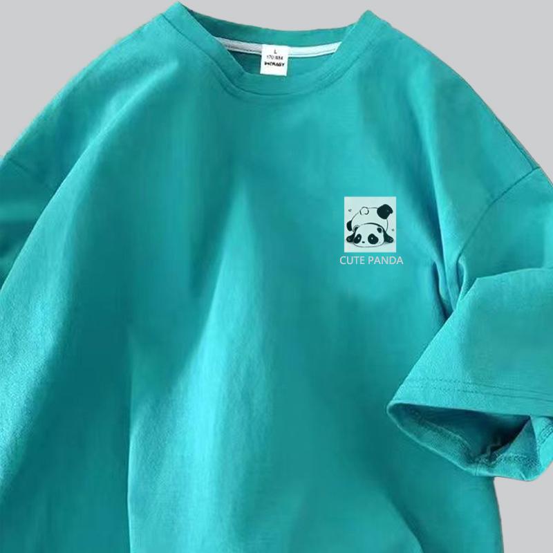 Cotton Short-sleeved T-shirt Female Summer New Five-minute Sleeve Loose