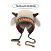 Fashion Thick Knitted Hat Warm Ear Protection Beanies Hat Pullover Hats