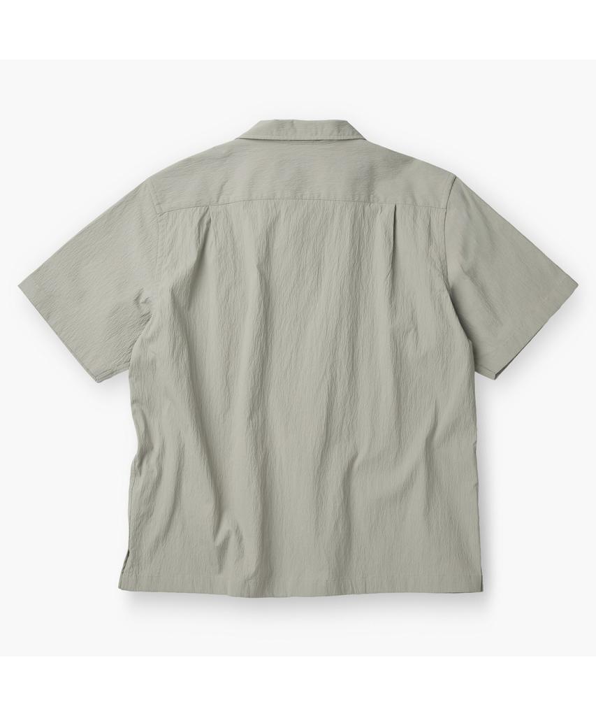 Henlikoteun [Online Exclusive] Short Sleeve Open Collar Shirt Aysam26731Bex