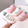 Spring/Autumn Baby Girl Shoes, Princess-Style Soft-Soled Squeaky Shoes, Cute Infant Walking Shoes for 0-1-2 Years Old.