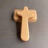 Wooden Cross Crafts Desk Ornaments Beech Wood Cross Wood Carving Table Decor Christian Cross Decoration Christmas Jesus Christ