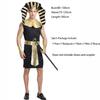 Deluxe Pharaoh Men Egyptian King Costume Desert Prince Queen Fancy Dress Cosplay