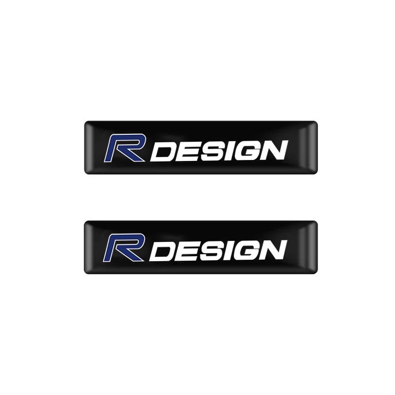 2/4/10Pcs 3D Car Badge Decorative Stickers For Volvo V60 V40 XC90 S60 C30 XC60 V50 V70 S90 XC40 S80 EX30 EX90 EM90 C40 S40 S80L