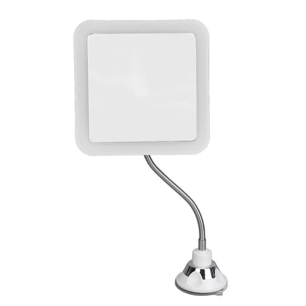 Lustro do makijażu powiększające 2 biegi podświetlane LED 5x powiększające lustro kosmetyczne z rurką do włosów