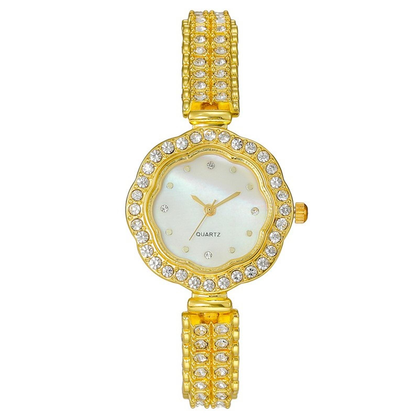 

Women Fashion Leather Watch One Size золотой