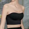 Small breasts gather, anti-light beautiful back suspenders, small inner women's vest, seamless comfortable bra cover, long tube top underwear