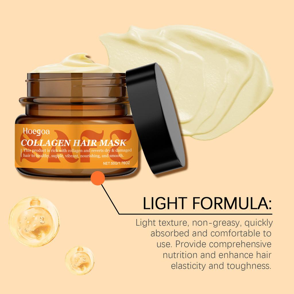 Hoegoa Nourishing Repair Hair Mask For Smooth And Silky Hair With Frizz Control 50g