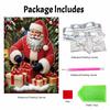 Christmas Pearl Painting Kit Handmade DIY Santa Claus Gift Box Home Decoration Painting