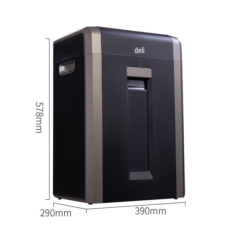 Deli 14403 Large Capacity High-Efficiency Shredder CN plug (adapter included)