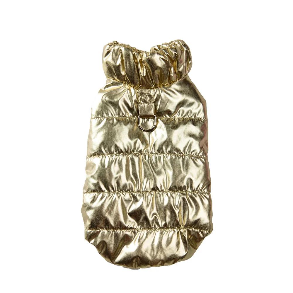 Winter Pet Clothes Cozy Waterproof Solid Kitten Vest Coat For Small Medium Cats Dogs Warm Fleece Costume With D-ring Sphynx Cat