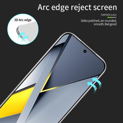 Pro Xiaomi Poco F8 Pro Tvrzené sklo PINWUYO Nevýbušné 9H 3D Plné lepidlo Chránič celé obrazovky