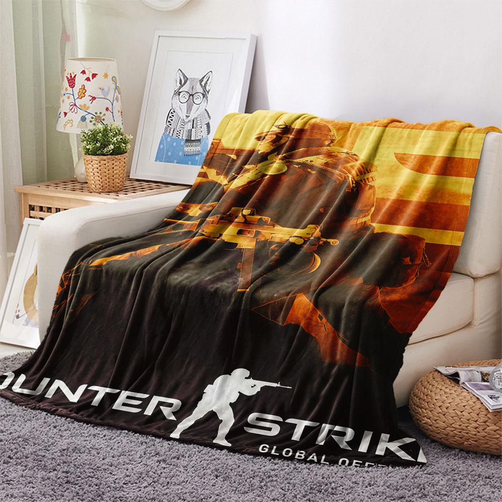 Counter-Strike 2 Blanket, High Quality Comfortable for All Seasons, Home Decor, Warmth and Comfort