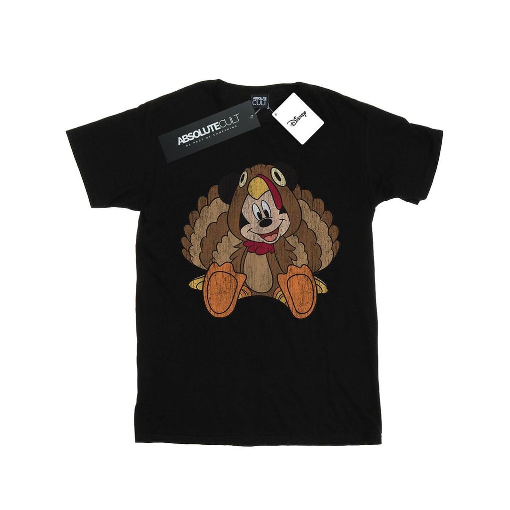 Disney Mens Mickey Mouse Thanksgiving Turkey Costume T-Shirt