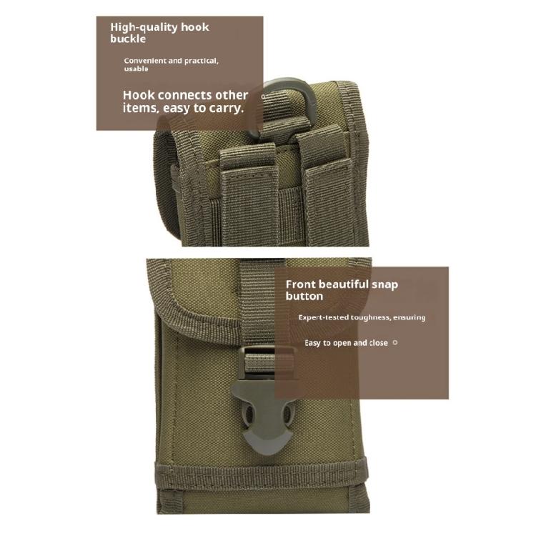 Camouflages Mobile Pouches With Multiple Pockets Water Resistant Materials For Men’s Sports Hiking Daily Use