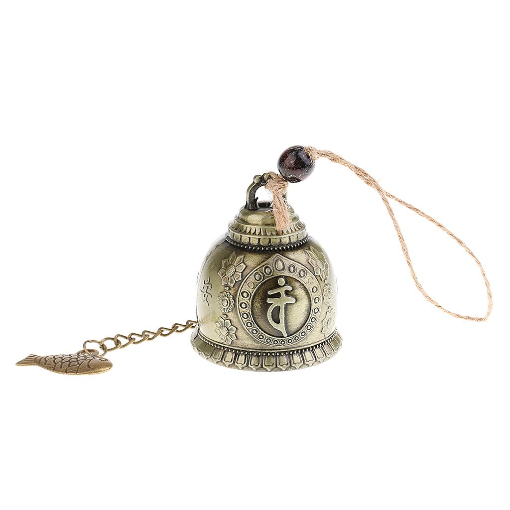 Feng Shui Bell Buddha Patio Tree Car Interiors Hanging Charm Wind Chime