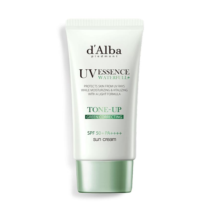 d'Alba Waterfull UV Essence Tone Up Sonnencreme Grün Korrigierend LSF 50+ PA++++ 50ml
