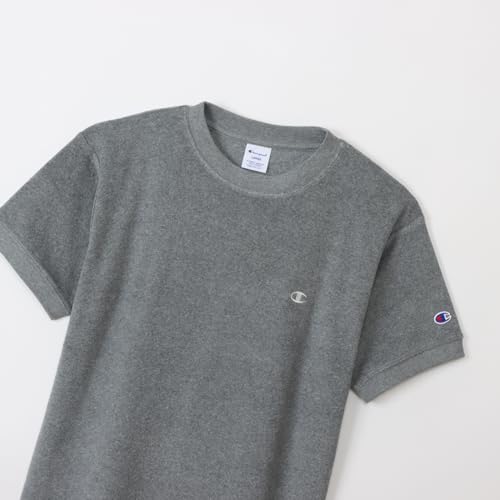 Short Sleeve Crew Neck T-Shirt, Cotton USA, Single Point Logo Embroidery, Basic, C3-X359-070-M