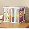 Extra Thick Transparent Book Storage Box for Classrooms and Homes