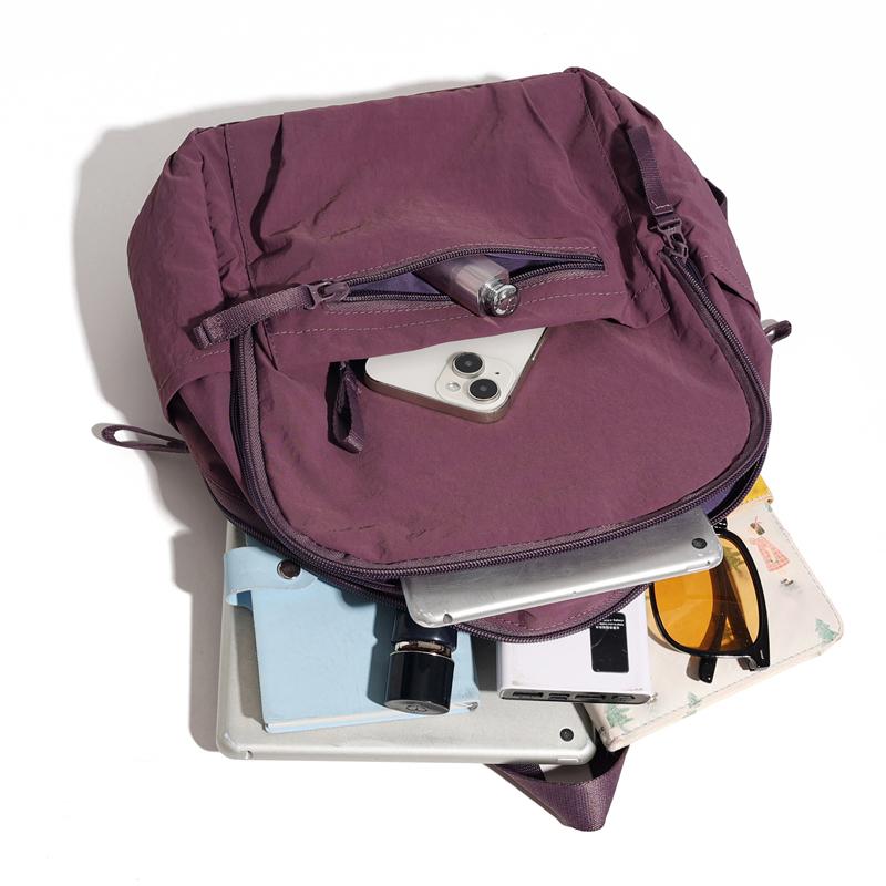 Outdoor Student Schoolbag Nylon Small Backpack Unisex Backpack