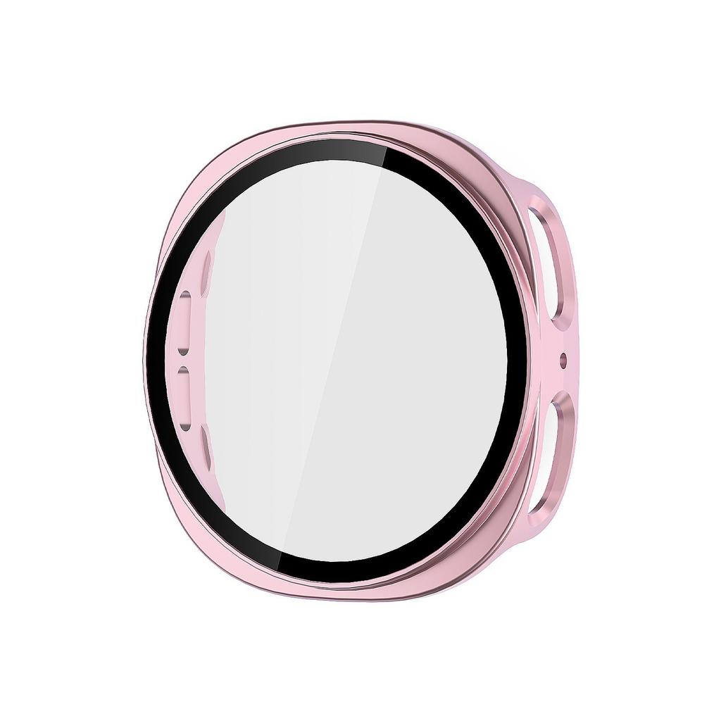 Coque Pour Samsung Galaxy Watch 8 44mm Accessoires Pare-chocs antichoc en PC + Protection d'écran en verre trempé Coque Galaxy Watch 8 40mm