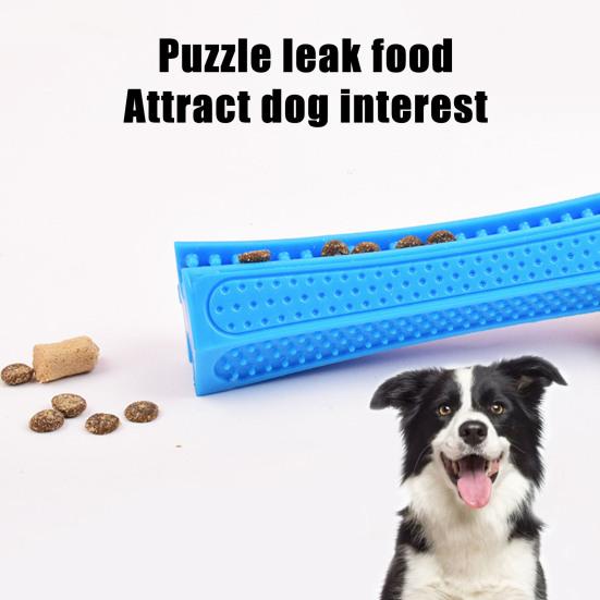 Chew Toy for Dogs Dog Brush Stick Cleaning Toothbrushes Interactive Puppy Teether TPR Pet Dental Care Toy