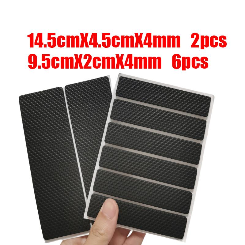 Rubber Pads For Chair Leg Furniture Anti Slip Mat Bumper Damper Self Adhesive Table Feet Protector Floor Protector Pads Hardware