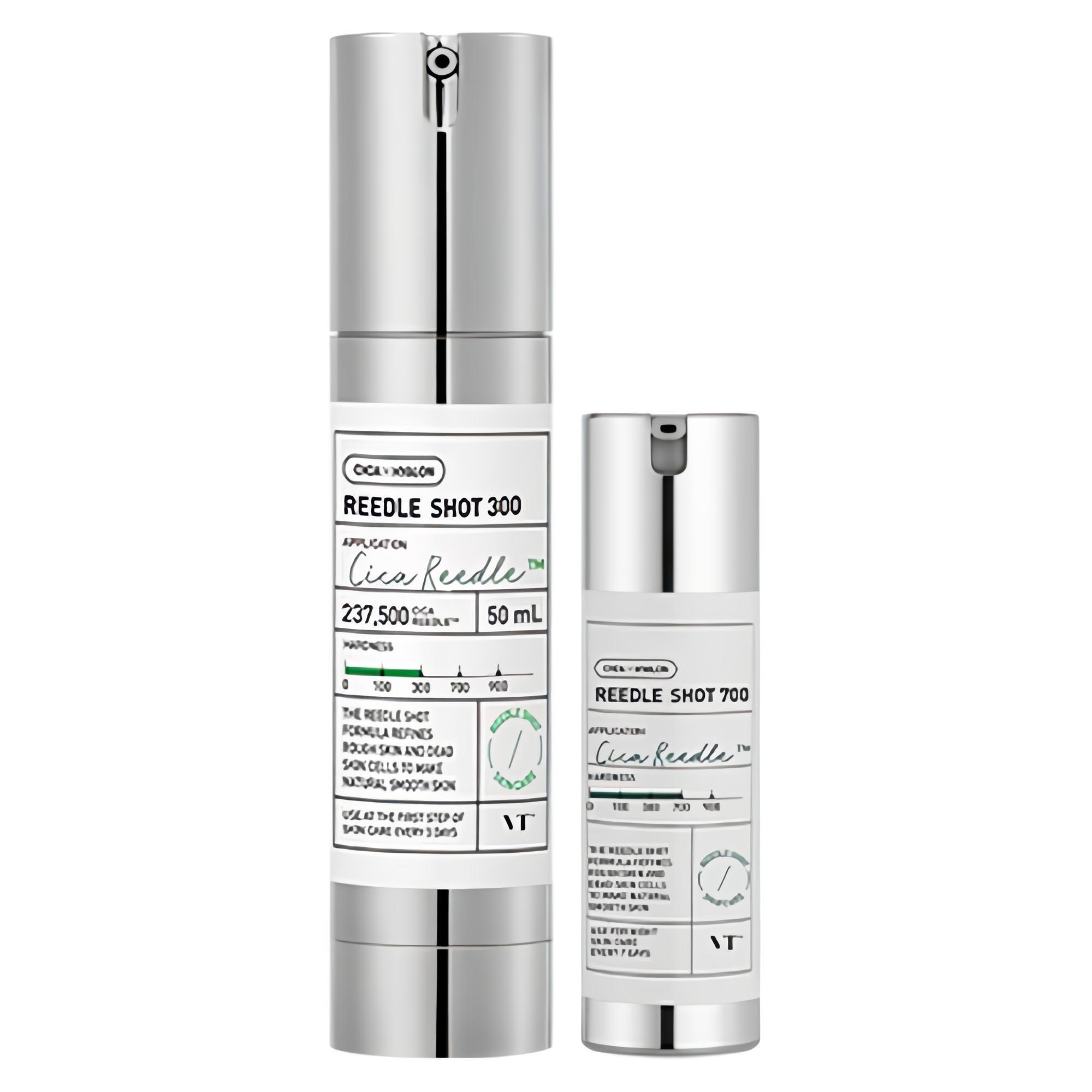 VT COSMETICS Reedle Shot 300 Intensive Skin Care 50ml + Reedle Shot 700 Special Care 10ml Set