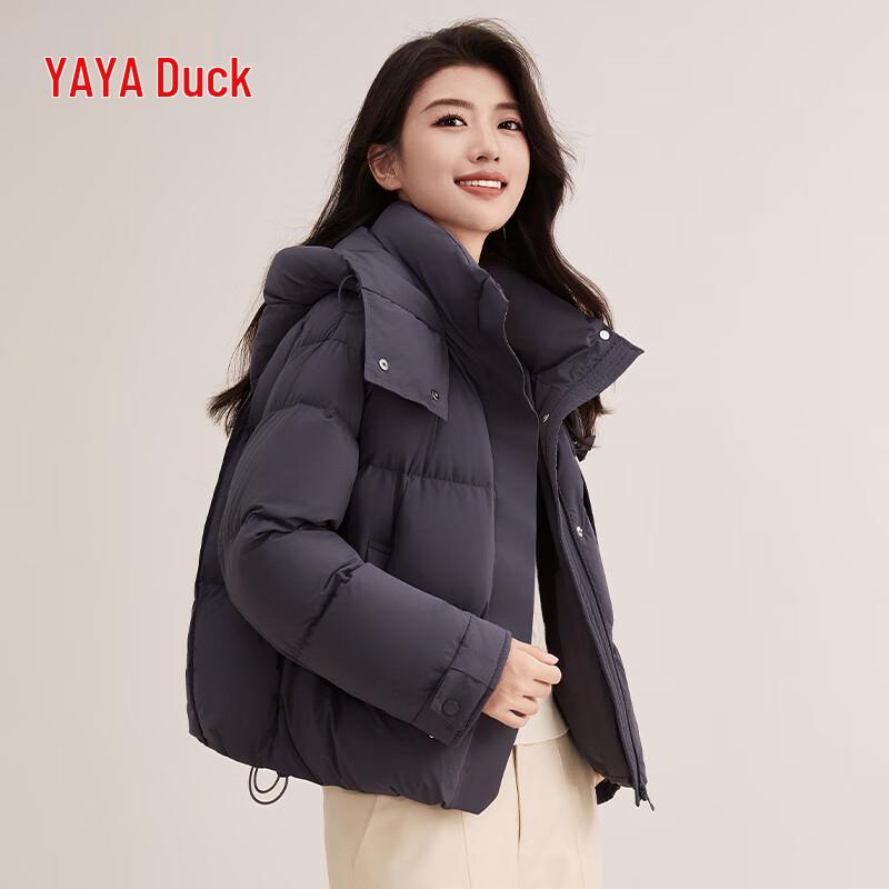YAYA Women's Short Hooded Down Jacket YE4B606435H