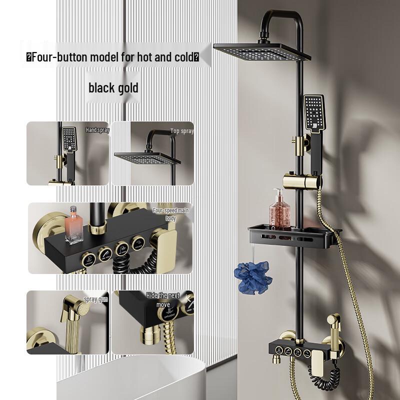 Huinizin Bathroom Shower Faucet Set