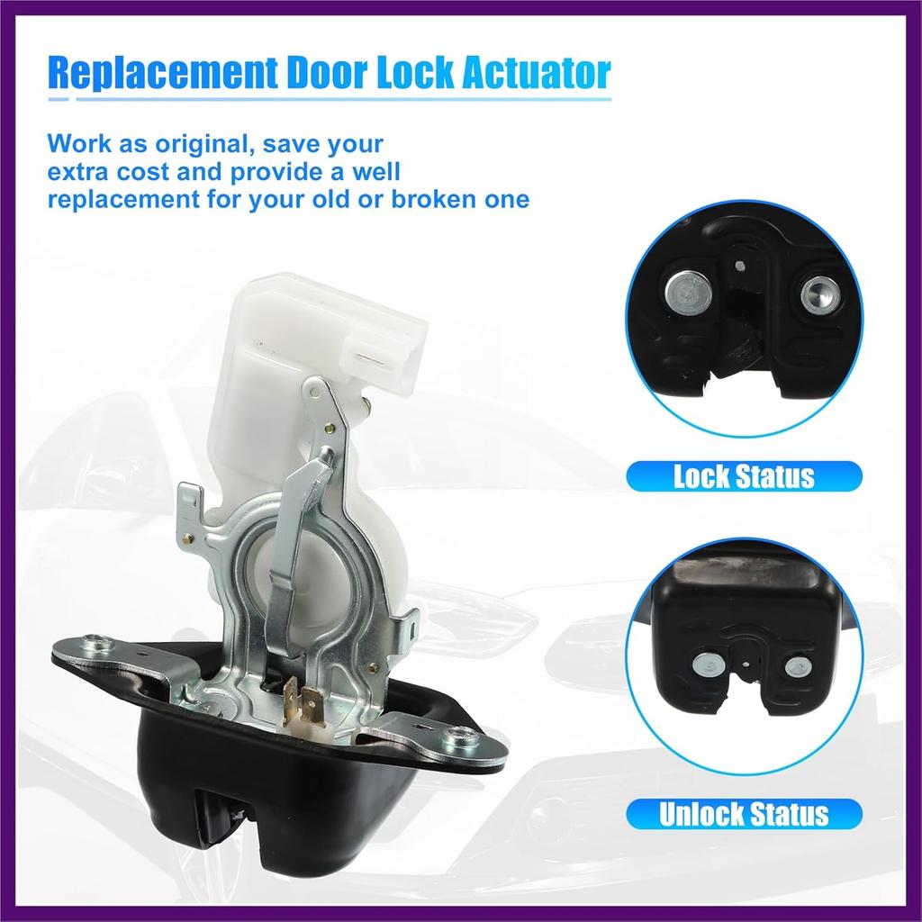 Trunk Latch Lock Actuator 74800-SMG-G01 for Honda CR-V 2007-2011 Tailgate Door Latch Lock Actuator Motor Rear Trunk Lid Lock Latch Actuator Premium