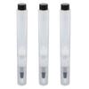 3pcs Empty Refillable Brush Pen for Makeup Portable Transparent Cosmetic Container Pens Applicator