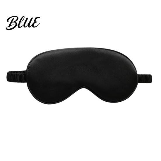 Relaxing Sleep Mask for Airplane Double Sided Silk Touch Mask Breathable Eye Travel Darkness Sleeping Home Nap Light Blocking Blindfold with