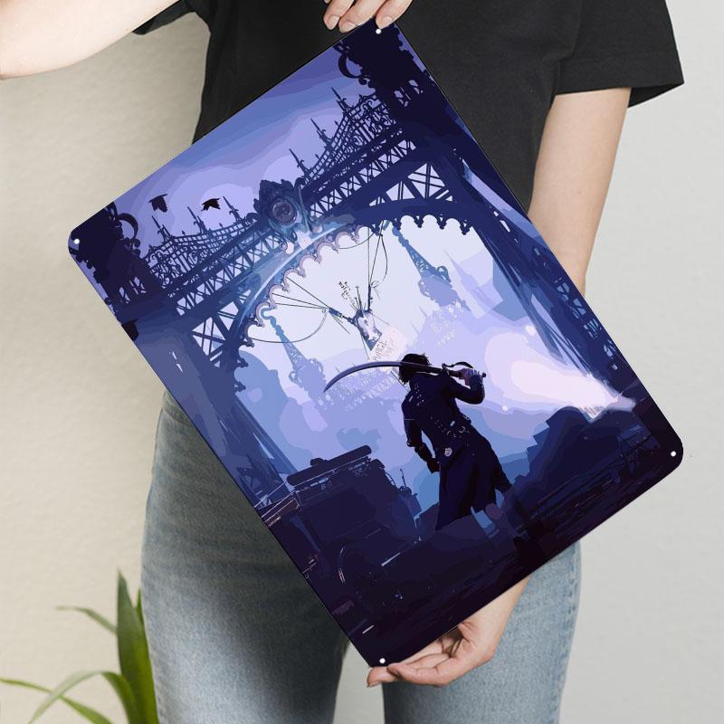 

Lies of P Sign Video Game Poster Things for Room Design Custom Metal Tin Signs for Wall Art Decoration Outdoor Decorations Bar 7.9x11.8In(20x30cm)