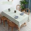 Waterproof PVC Tablecloth Oil Resistant Washable Table Pad Decorative Dining Table Cover for Home Trendy Ins Style Home Decor