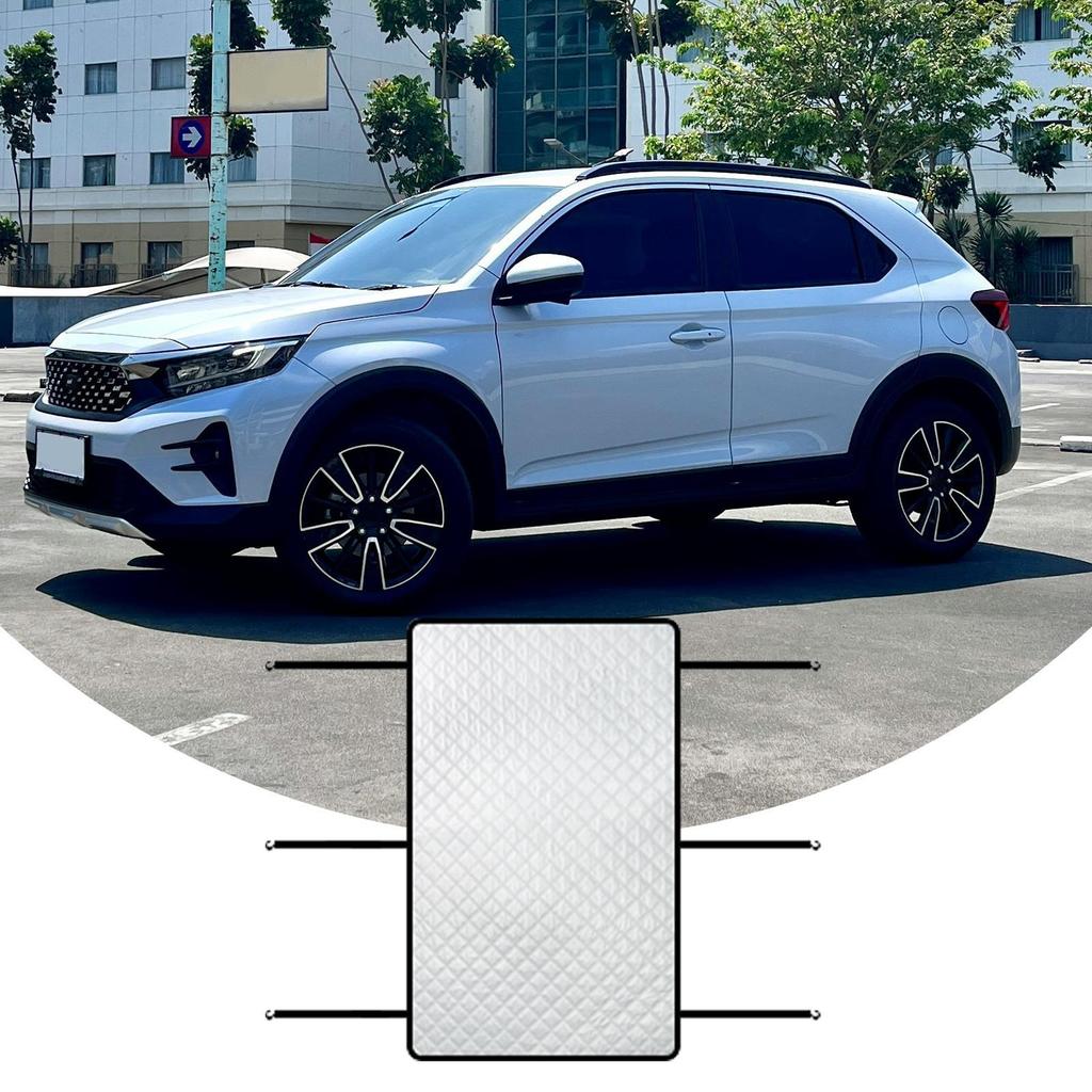 Sunroof Sunshade Sun Roof Shade Umbrella With Elastic Bands UV Protection Canopy For Heat Snow Vehicle Truck Window Camping