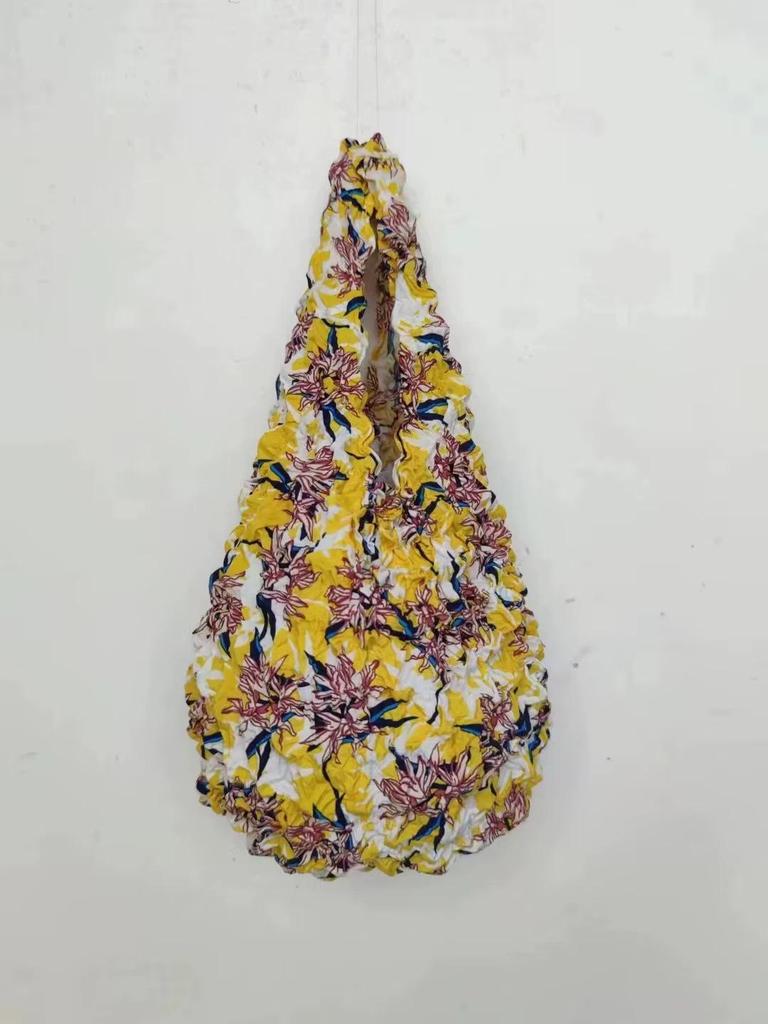 Collapsible Telescopic Pineapple Bun Handheld Shopping Bag