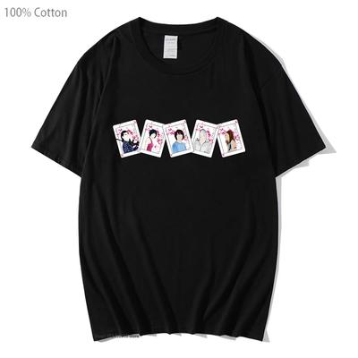 Alice In Borderland T-Shirt Men Characters Cards Tshirt Harajuku Streetwear Women Top Y2k Shirts Clothing Cotton Tees