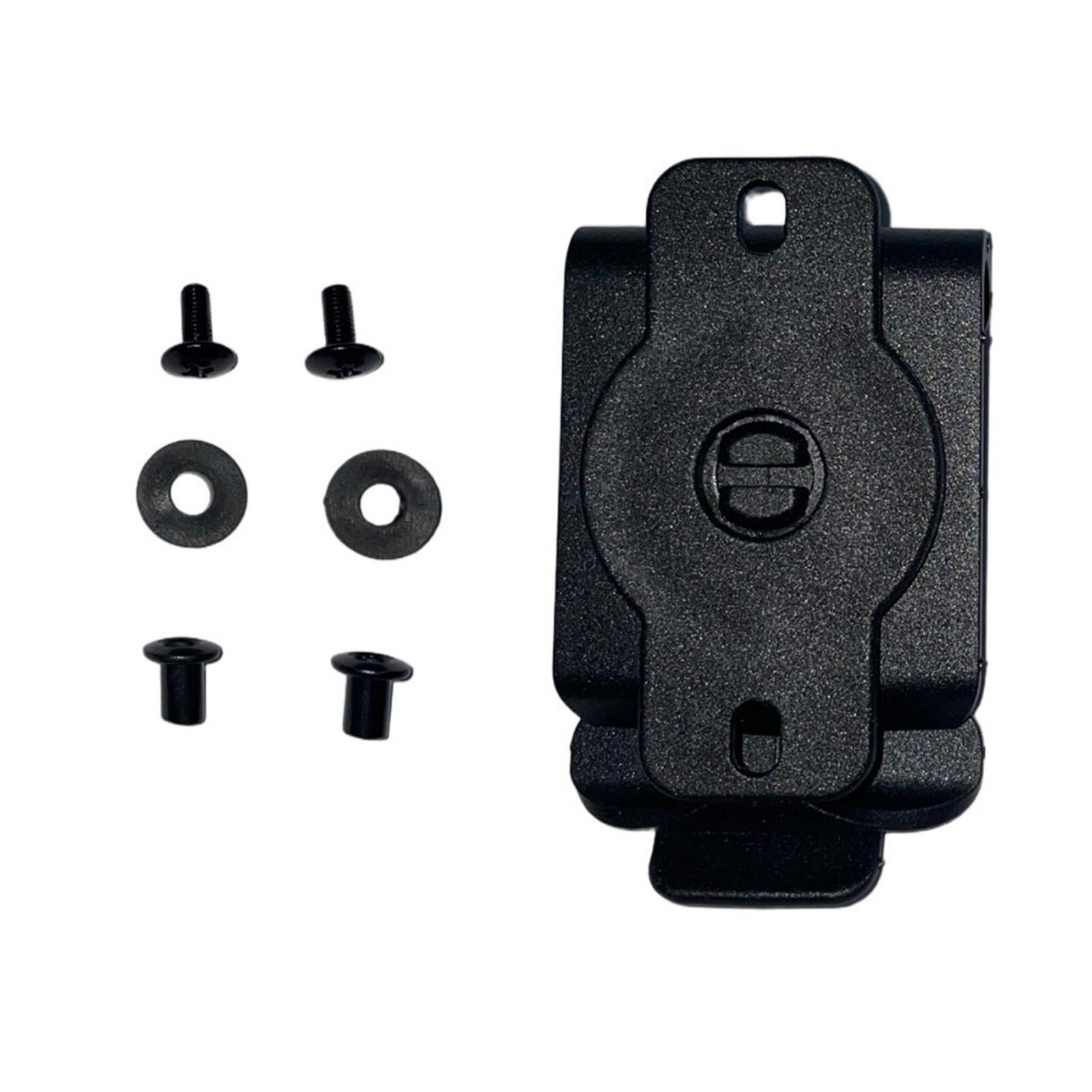 

1/2Комплект Тактична кобура для ножа Задня кліпса Обертова на 360 градусів Задня кліпса K-чохла Кліпса для ременя з гвинтами Легко носити 1Set