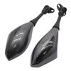 SZYUMO Motorcycle Mirrors and LED Turn Signals for Honda CBR1000 and CBR250R CBR600, CBR900, RR, CBR300R, CBR500R, (A)