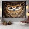 Mystical Forest Owl Tapestry Room Decoration Wall Hanging for Living Room Bedroom, dormitory, Birthday and Christmas gifts