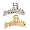 Hollow Design Hollow Hairpins Metal Material Hair Barrettes Metal Hair Claw  Daily Hair Styling