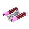 Unisex Jump Ropes with Electronic Counter Adjustable Counting Skipping Rope for ExerciseRed
