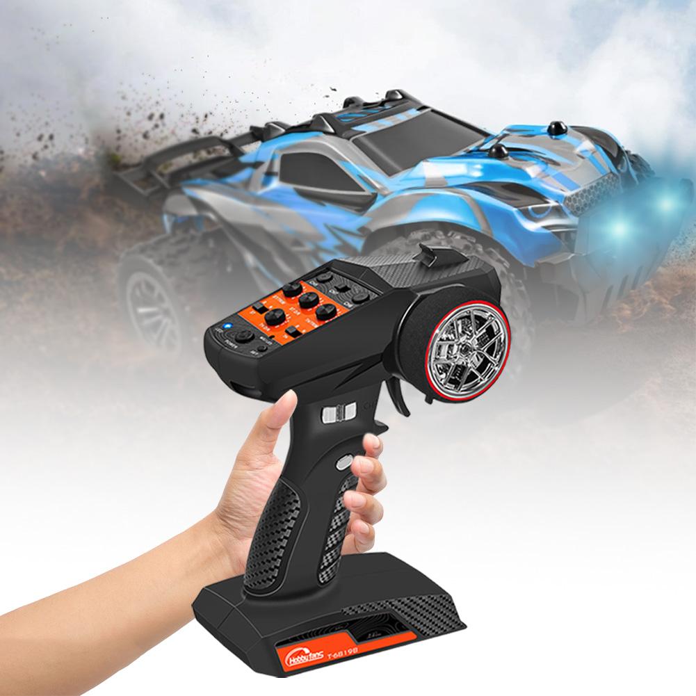 7 Channels 2.4GHz RC Radio System RC Transmitter and Receiver Anti-Jamming Remote Controller for RC Car Crawler Boat