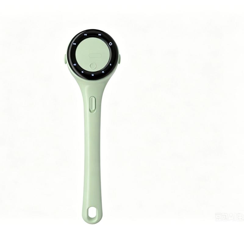Digital Screen Electric Body Scrubber Long Handle Rotating Bath Massage Brush